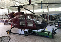 Тележка буксировочная для вертолета Sa 341 Gazelle