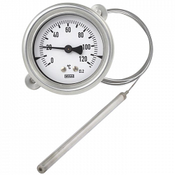 Жидкостный (манометрический) термометр с капилляром