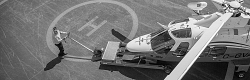 Ctr-kv1224-3 Тележка вертолетная буксировочная для Ми-8, с гидравлическим приводом, самоходная