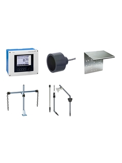 >Complete ultrasonic bed level measuring point