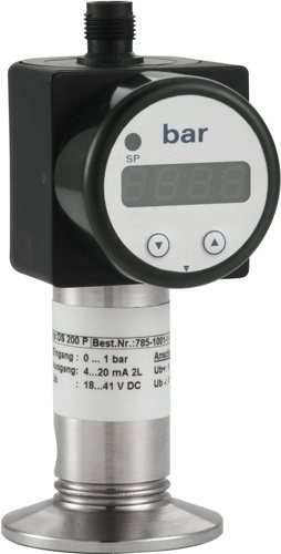 многофункциональный датчик давления с дискретным выходом и цифровым индикатором DS 200P